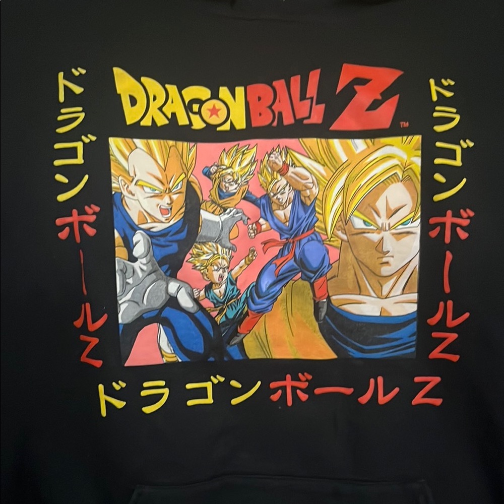 Dragon Ball Z Medium Black Hoodie